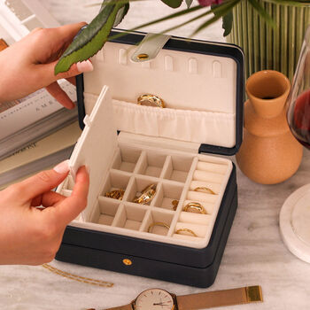 Personalised Initials Jewellery Box Gift For Her, 3 of 7