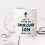 Personalised Mug 'What An Amazing Son Looks Like', thumbnail 1 of 2