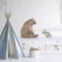 Bear And Rabbit In The Woods Wallpaper, thumbnail 1 of 4