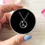 Silver Cancer Zodiac Sign Necklace In A Keepsake Tin, thumbnail 1 of 10