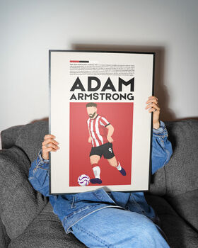 Adam Armstrong Southampton Football Poster, 3 of 6
