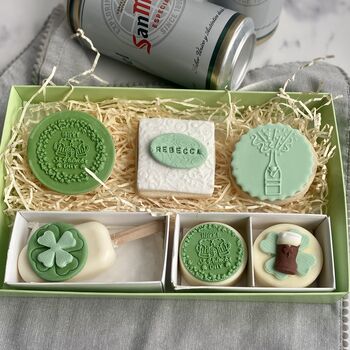 Personalised St Patrick's Day Sweet Treat Hamper, 8 of 12