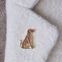 Vizsla Dog Pin, thumbnail 2 of 3