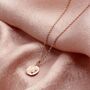 Mini Confetti Birthstone Disc Necklace, thumbnail 3 of 7