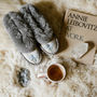 Sen Unicorn Silver Sheepers Slippers, thumbnail 5 of 12