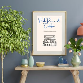 A4 Print Park Run And Coffee, 3 of 6