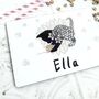 Personalised Kitten Placemat And Coaster Set, thumbnail 2 of 3