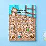 Monkey Sticker Sheet | Cute Stickers, thumbnail 1 of 5