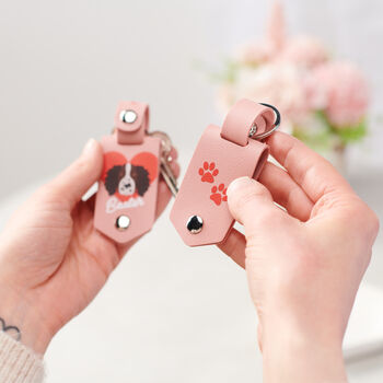 Personalised Dog Breed Photo Keyring, 3 of 12