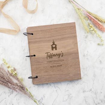Personalised Christening Scrapbook For New Baby, 4 of 12