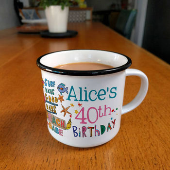 Personalised Milestone Birthday Mug, 4 of 12