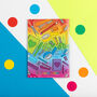 Rainbow Stationery A6 Notebook, thumbnail 3 of 8