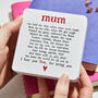 Keepsake Gift For Mums, Wonderful Mum Poem, thumbnail 1 of 3