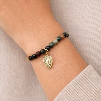 Chunky Gemstone Beaded Bracelet, 2 of 5