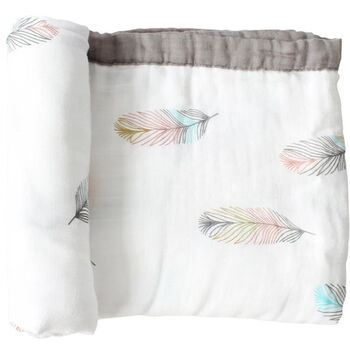 Four Layer White Feather Bamboo Blanket, 3 of 5