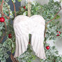 Wooden Angel Wings Christmas Tree Decoration, thumbnail 1 of 2