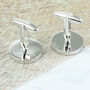 Personalised 16th Birthday Five Pence Cufflinks, thumbnail 3 of 6