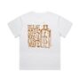 Women's Hoy Sold My Soul T Shirt White / Sandy Wax, thumbnail 1 of 4