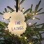 Personalised Acrylic Family Christmas Bauble, thumbnail 1 of 4