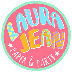 Laura Jean Paper and Party Logo