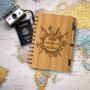 Personalised Eco Bamboo Travel Journal Planner, thumbnail 1 of 6