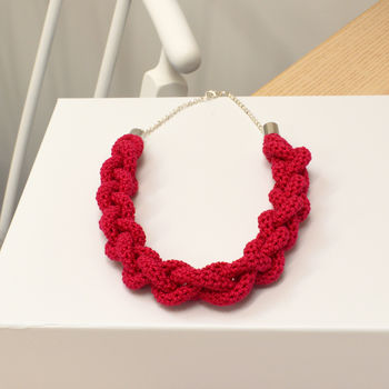 Braided Necklace Crochet Kit, 6 of 6