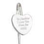 Personalised Heart Bookmark, thumbnail 3 of 7