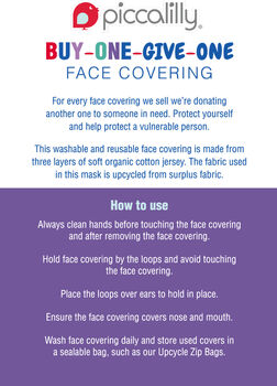Buy One Give One Adult Face Cover Stripe, 2 of 5