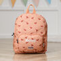 Personalised Trixie Backpack With Fierce Fox Print For Nursery, School, Holiday, thumbnail 1 of 6