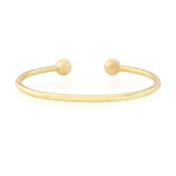 Curzon Solid 9ct Gold Torq Bangle, 2 of 7