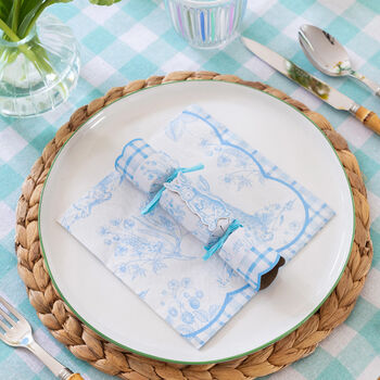 Bunny Rabbit Small Crackers X Six Christmas Easter Table, 5 of 5
