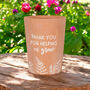 Thank You Teacher Gift Plant Pot For Indoor Plants, thumbnail 2 of 3