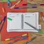 Dinosaur Pencil Case Kit + 10 Pens, Colour And Learn, thumbnail 8 of 8