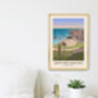 South West Coast Path National Trail Travel Poster, thumbnail 2 of 8