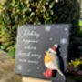 Christmas Slate On Easel Robins Appear When Loved Ones Are Near, thumbnail 3 of 4