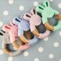Personalised Bunny Teether, thumbnail 2 of 4
