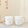 Bride And Groom Gift Set Mug Wedding Gift, thumbnail 1 of 5