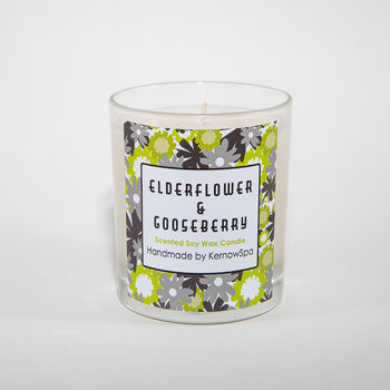 Elderflower And Gooseberry Candle, 2 of 3