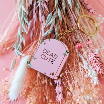 Dead Cute Tombstone Keyring, 3 of 4