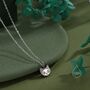 Schrodinger's Cat Double Sided Pendant Necklace, thumbnail 8 of 11