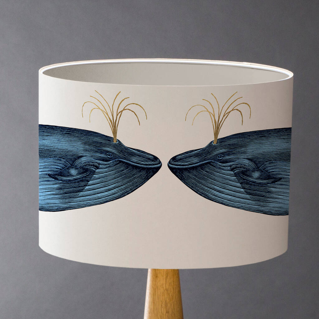 Blue Whale Lampshade, 1 of 7