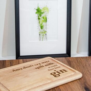 Gin Chopping Board, 8 of 10