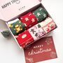 Christmas Socks Gift Box, thumbnail 1 of 5