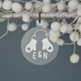 Couples Personalised Christmas Mittens Tree Decoration, thumbnail 1 of 11
