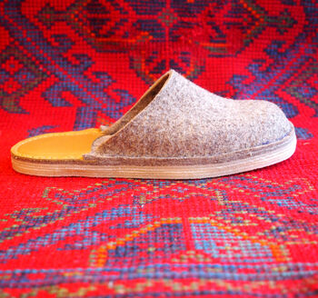 Handmade Personalised Felt Slippers, 2 of 10