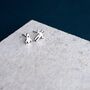 Sterling Silver Rocket And Astronaut Stud Earrings, thumbnail 3 of 7