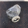 Small Hasselback Eco Sterling Silver Ring, thumbnail 4 of 5