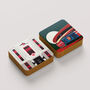 Arsenal Mugs And Coaster Set. London Stadium Architecture Art, thumbnail 2 of 8