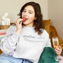 Mother: Paid With Love And Prosecco Sweatshirt, thumbnail 3 of 8