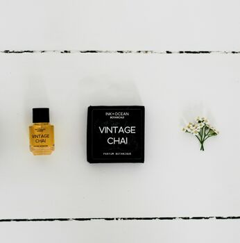 'Vintage Chai' Natural Botanical Perfume, 4 of 4